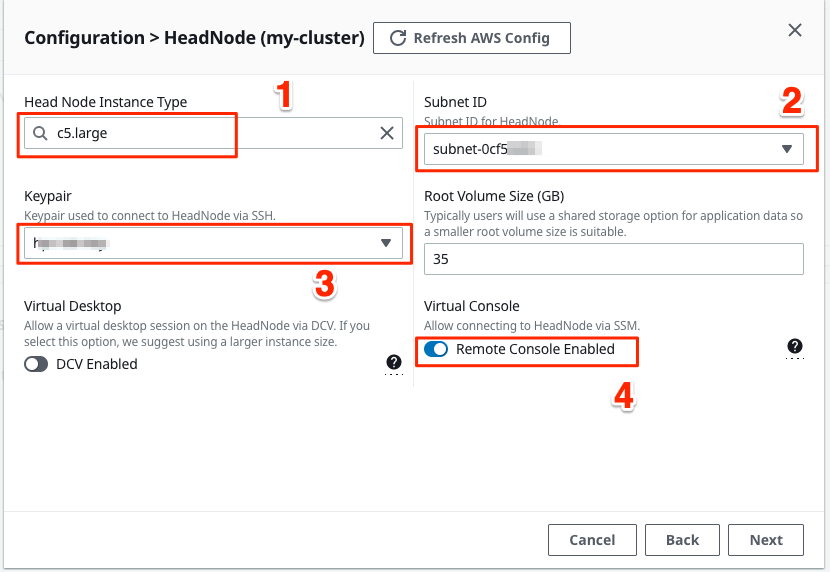 PCluster Manager CloudFormation Stack