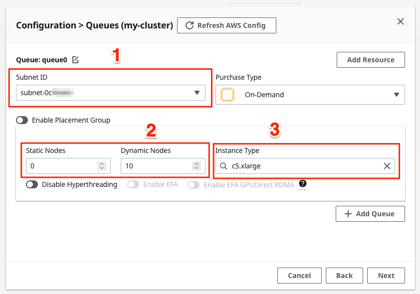 PCluster Manager CloudFormation Stack